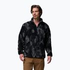 Bluză pentru bărbați Columbia Rugged Ridge High Pile Half Zip black treebark