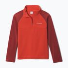 Bluză fleece pentru copii Columbia Glacial Half Zip super sonic/red oxide