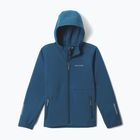 Geacă softshell pentru copii Columbia Ascender Hooded Softshell phoenix blue