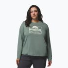 Longsleeve pentru femei Columbia Parsons Point LS Graphic Tee sedona sage heather/all terrain