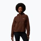 Bluză fleece pentru femei Columbia Timber Meadow MTR Fleece Hoodie tobacco