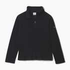Bluză fleece pentru copii Columbia Glacial Fleece Half Zip Black