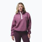 Bluză fleece pentru femei Columbia Helvetia II Cropped Half Snap Fleece antique mauve/mineral pink
