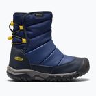 Ghete KEEN Puffrider Wp naval academy/mango mint