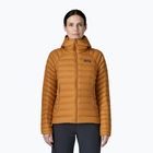 Geacă cu puf pentru femei Patagonia Down Sweater Hoody cinnamon brown
