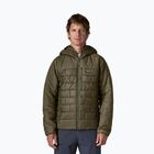 Geacă izolată pentru bărbați Patagonia Hi-Loft Nano Puff Hoody basin green