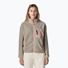 Bluză fleece pentru femei Patagonia Synchilla oatmeal heather w/pink frost