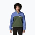 Bluză fleece pentru femei Patagonia Lightweight Synchilla Snap-T Pullover canopy green