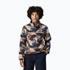 Bluză fleece pentru femei Patagonia Lightweight Synchilla Snap-T Pullover smudge: smolder blue