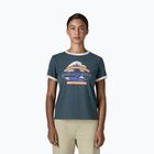 Tricou pentru femei Patagonia Great Waves Ringer Tee summit blue