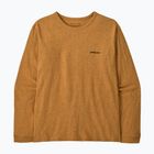 Longsleeve pentru femei Patagonia P-6 Logo Responsibili-Tee LS dried mango