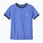 Tricou pentru femei Patagonia Fitz Roy Foothills Ringer Tee diver blue