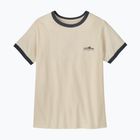 Tricou pentru femei Patagonia Fitz Roy Foothills Ringer Tee undyed natural