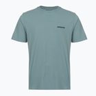 Tricou pentru bărbați Patagonia P-6 Logo blue sage