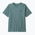 Tricou pentru bărbați Patagonia P-6 Logo blue sage
