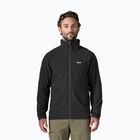 Bluză de trekking pentru bărbați Patagonia R2 TechFace black