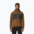 Bluză de trekking pentru bărbați Patagonia R2 TechFace Hoody deer brown