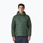 Geacă cu puf pentru bărbați Patagonia Down Sweater Hoody treeline green