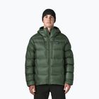 Geacă cu puf pentru bărbați Patagonia Fitz Roy Down Hoody canopy green