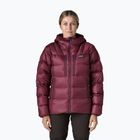 Geacă cu puf pentru femei Patagonia Durable Down Hoody berry fig