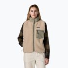 Vestă pentru femei Patagonia Classic Retro-X dark natural w/river rock green