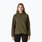 Bluză fleece pentru femei Patagonia Retro Pile Hoody basin green