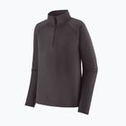 Bluză termoactivă pentru bărbați Patagonia Capilene Midweight Zip Neck ink black