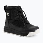 Ghete pentru copii Sorel Whitney III Mid Wp black/black