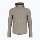 Geacă de alergare pentru bărbați HOKA Sky Glow Half Zip pebble grey
