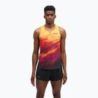 Tricou de alergare pentru bărbați HOKA Race Day Singlet TR Print hoka citrus