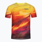 Tricou de alergare pentru bărbați HOKA Race Day Short Sleeve TR PRT hoka citrus print