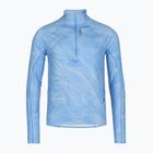Bluză de alergare pentru bărbați HOKA Skyform Half Zip CLF PRT mineral blue