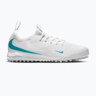 Încălțăminte de fotbal pentru copii Nike Phantom 6 Low Academy Jr TF white/white/dusty cactus