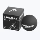 Minge de squash HEAD Start Squash Ball neagră