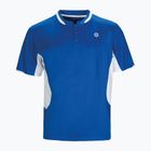 Tricou de tenis pentru bărbați Oliver Palma Polo albastru/alb-albastru