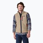 Vestă pentru bărbați Patagonia Retro Pile Fleece el cap khaki