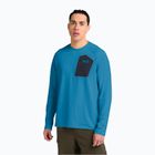 Longsleeve pentru bărbați Jack Wolfskin Prelight Trail Crew aurora blue