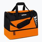 Geantă de antrenament ERIMA Six Wings Sports Bag With Bottom Compartment 35 l orange/black