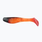 Momeală moale Relax Hoof 3 Red Tail negru transparent portocaliu-hologramă strălucitor BLS3-S122R-B