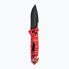 Cuțit turistic TB Outdoor CAC Serration Manche Toxifie PA6 GF red