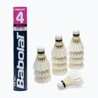 Volan de badminton BABOLAT 4 x12 (78) alb 133907