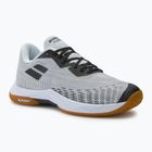 Încălțăminte de badminton pentru bărbați Babolat Shadow Spirit 2 white/ black