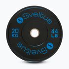 Disc bumper olimpic Sveltus Training Olympic Disc 20 kg black