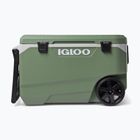 Frigider turistic Igloo Ecocool Latitude 90 Qt Roller 85 l vintage green