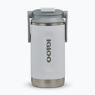 Cană termică Igloo Tumbler Flip 'n' Sip 360 ml white