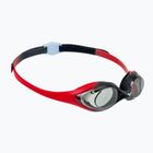 Ochelari de înot pentru copii arena Spider red/smoke/black