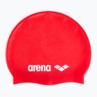 Șapcă de înot Arena Classic Silicone roșu/alb