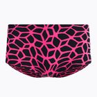 Pantaloni scurți de înot cu talie joasă pentru bărbați arena Carbonics negru/roz 000053