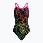 Costum de înot dintr-o bucată pentru femei arena Reticulum One Piece negru 000083/509