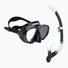 Set de snorkeling pentru copii arena Premium Snorkeling Set Jr black/clear/black